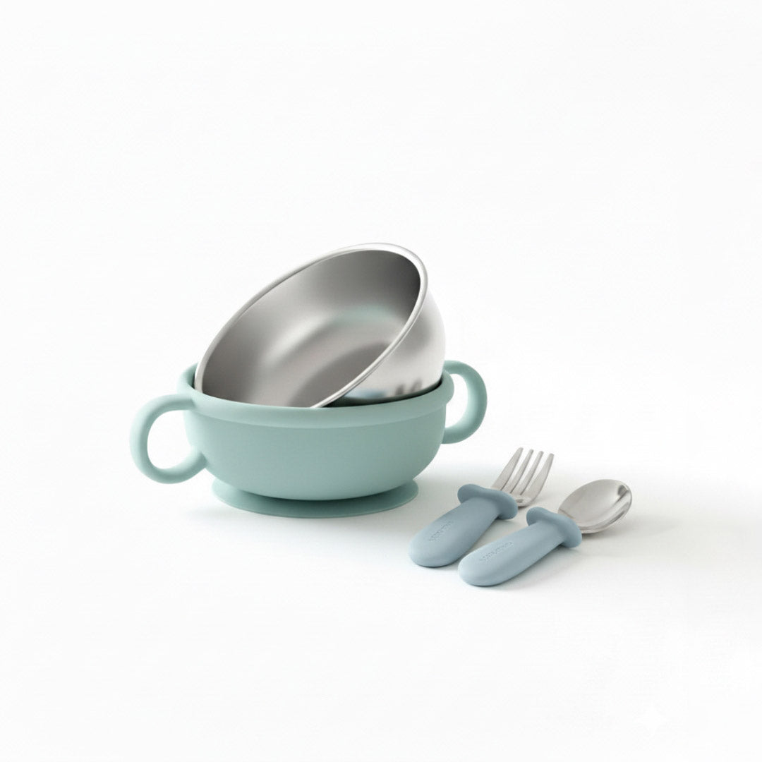 Combo Bowl + Cubiertos Inox