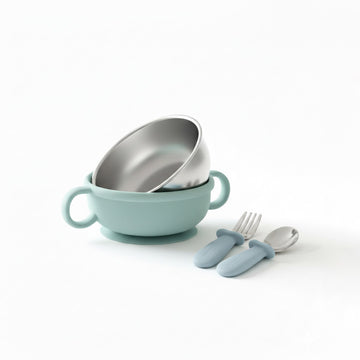 Combo Bowl + Cubiertos Inox