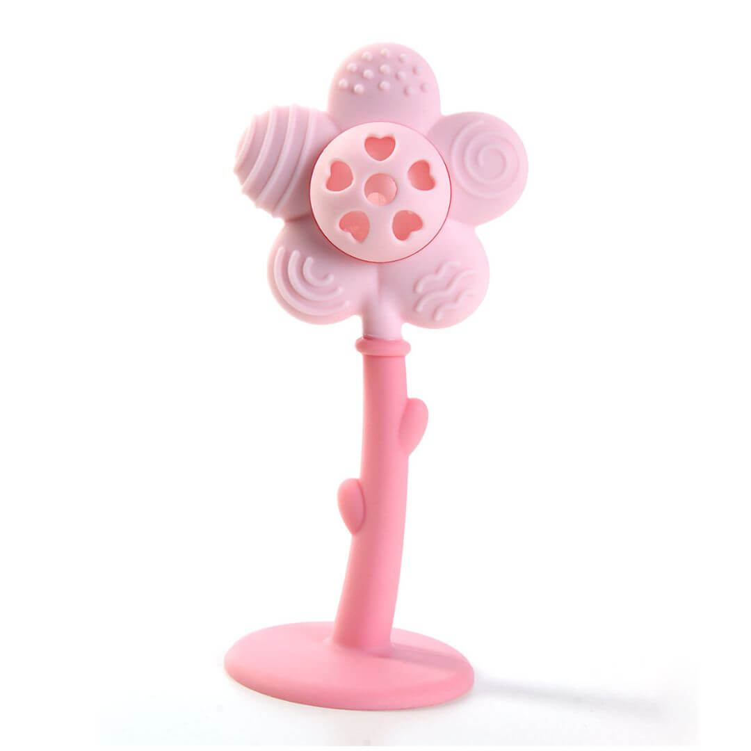 Mordedor Sonajero Flor