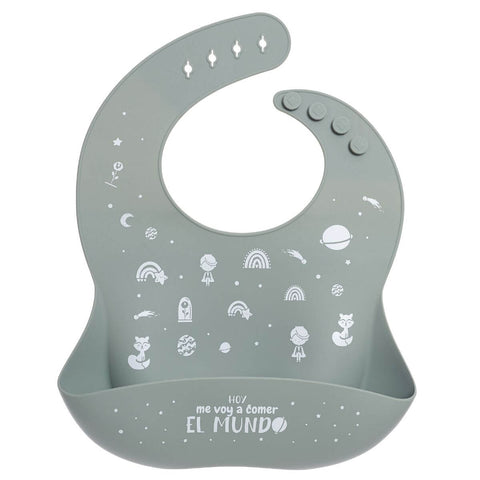 Babero de Alimentación para Bebés de Silicona