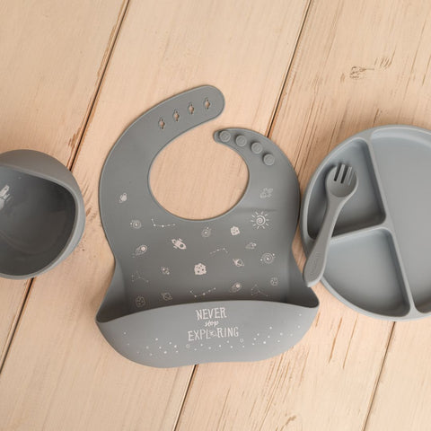 Babero de Alimentación para Bebés de Silicona