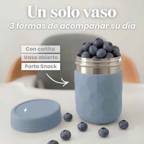 Vaso Evolutivo de Acero Inoxidable 3 en 1 - 240 ml