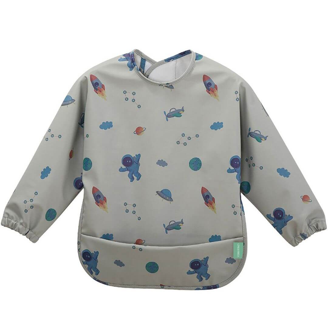 Babero impermeable con mangas