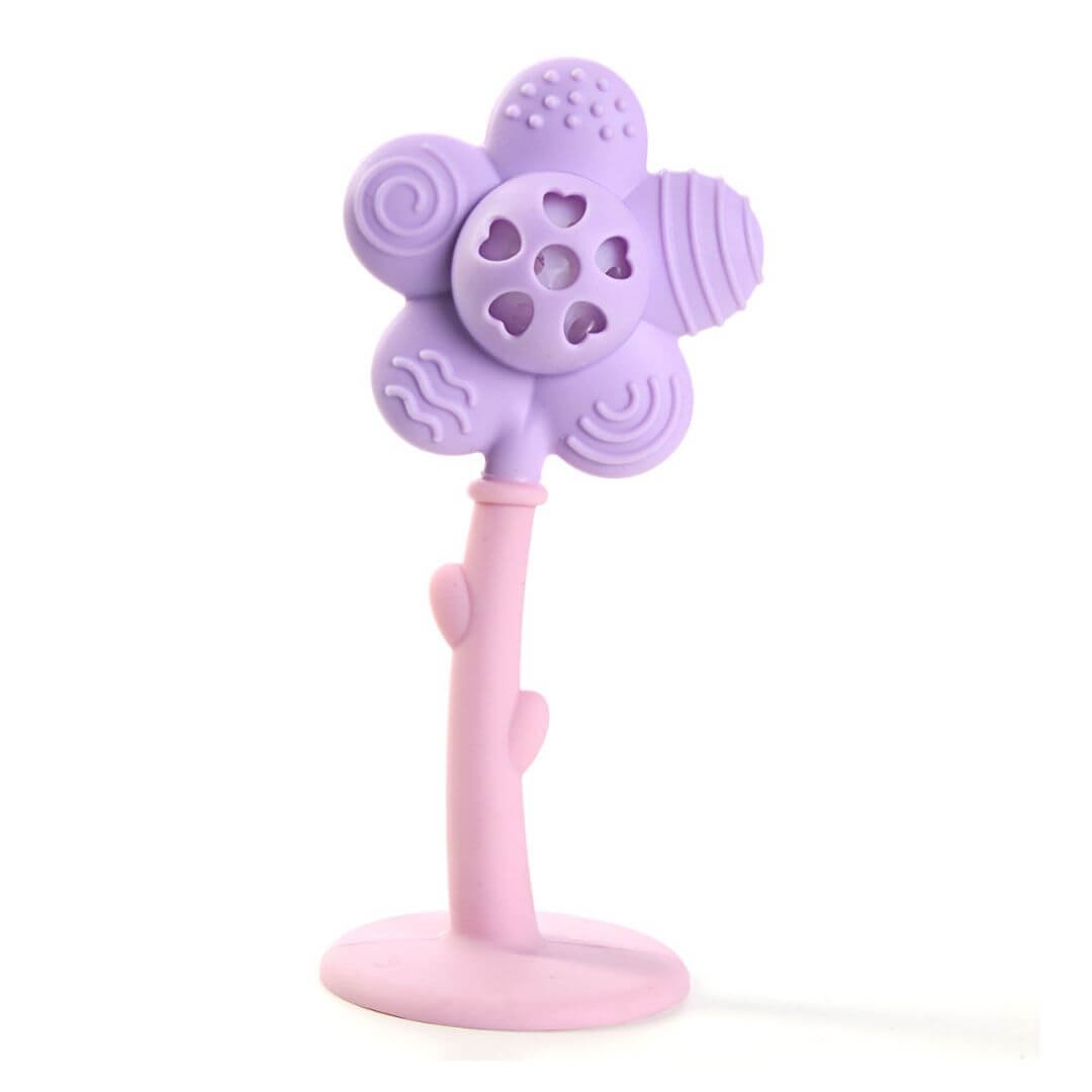 Mordedor Sonajero Flor