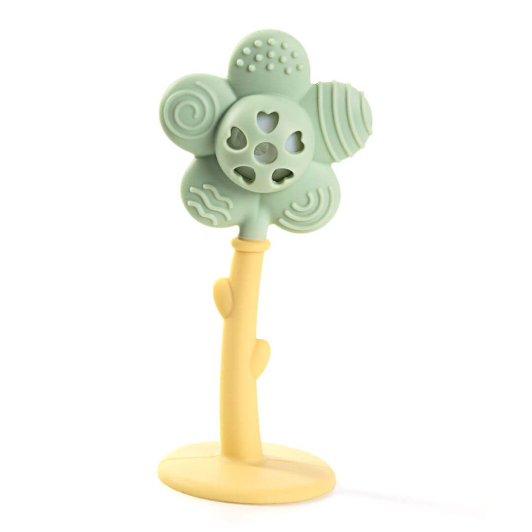 Mordedor Sonajero Flor
