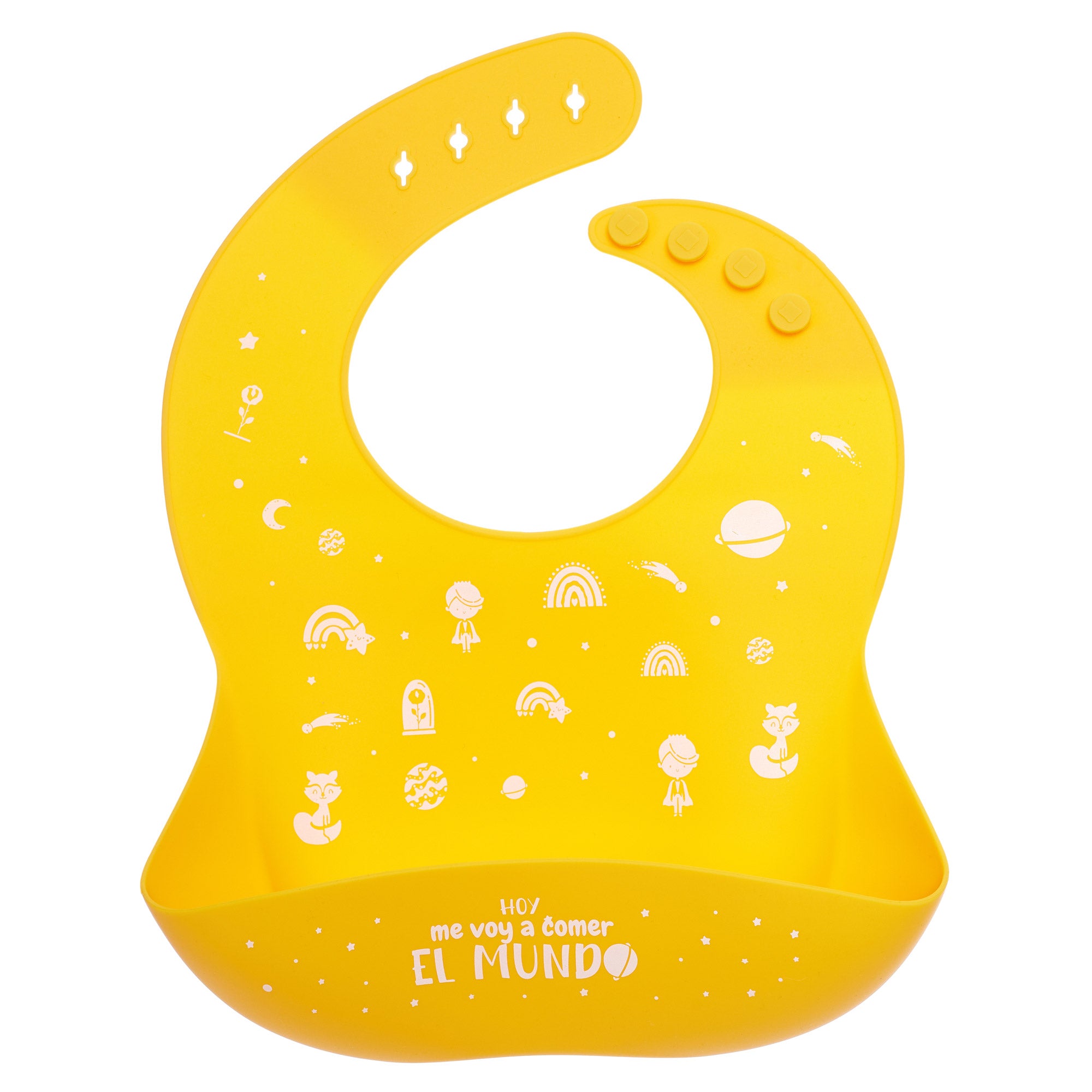 Babero de Alimentación para Bebés (Diseño Principito)