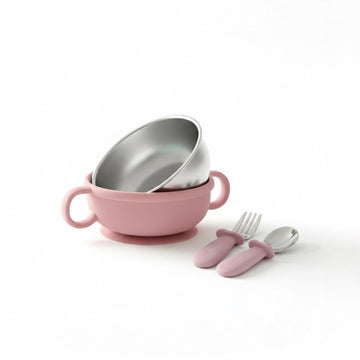 Combo Bowl + Cubiertos Inox