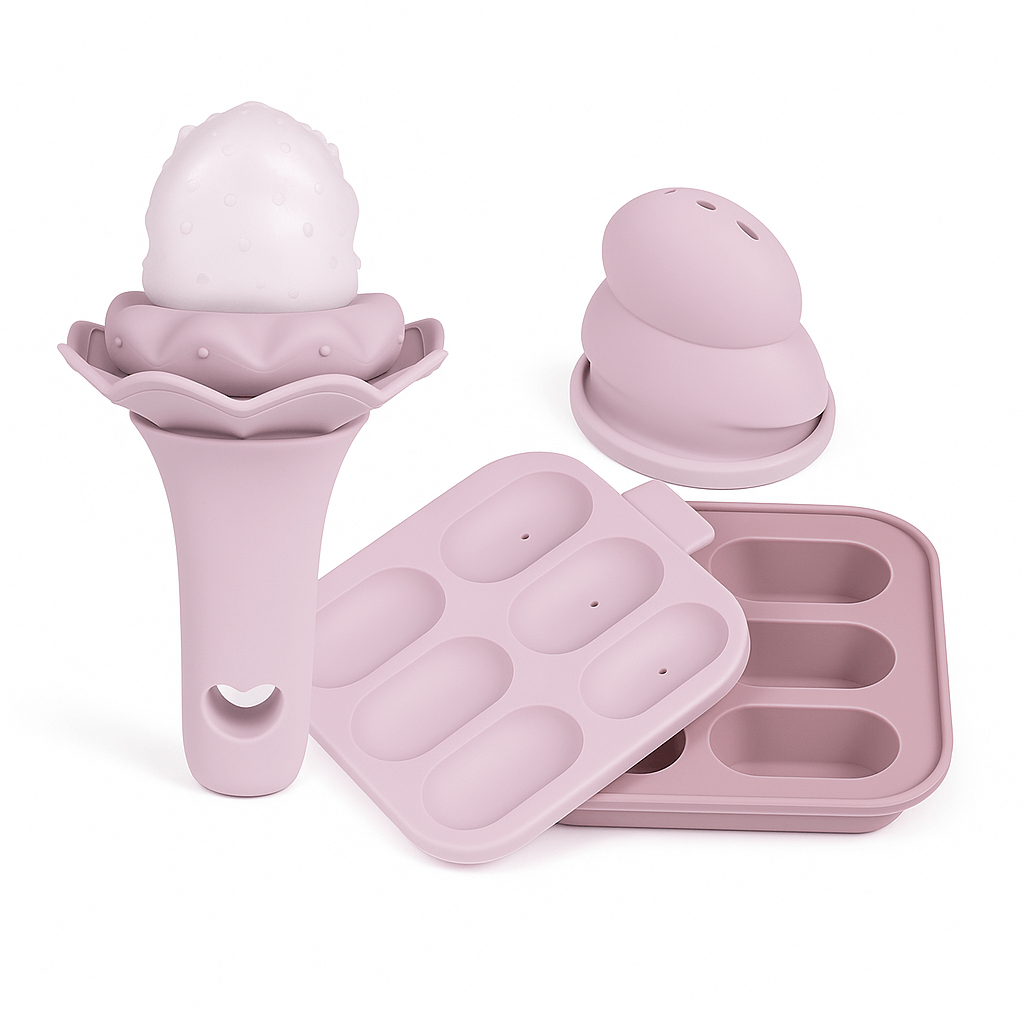 Set de desarrollo oral: Chupón alimentador 2 en 1 + bandeja para congelar.