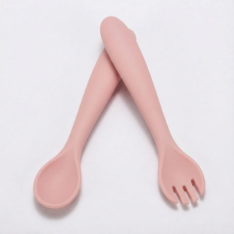 Cubiertos de Silicona para Bebés (Juego de 2)