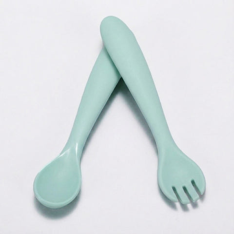 Cubiertos de Silicona para Bebés (Juego de 2)