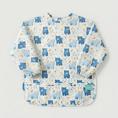 Babero impermeable con mangas