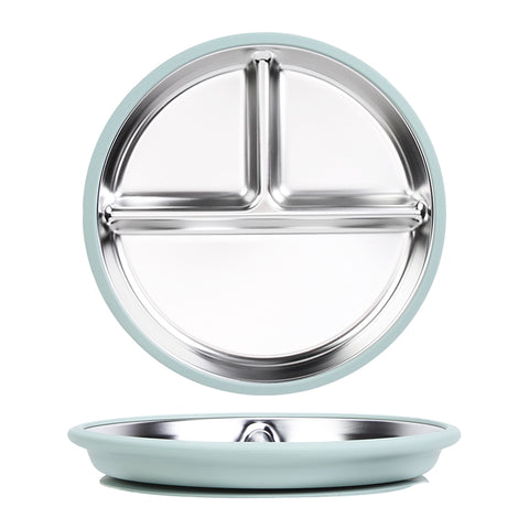 Plato Evolutivo de Silicona y Acero Inoxidable