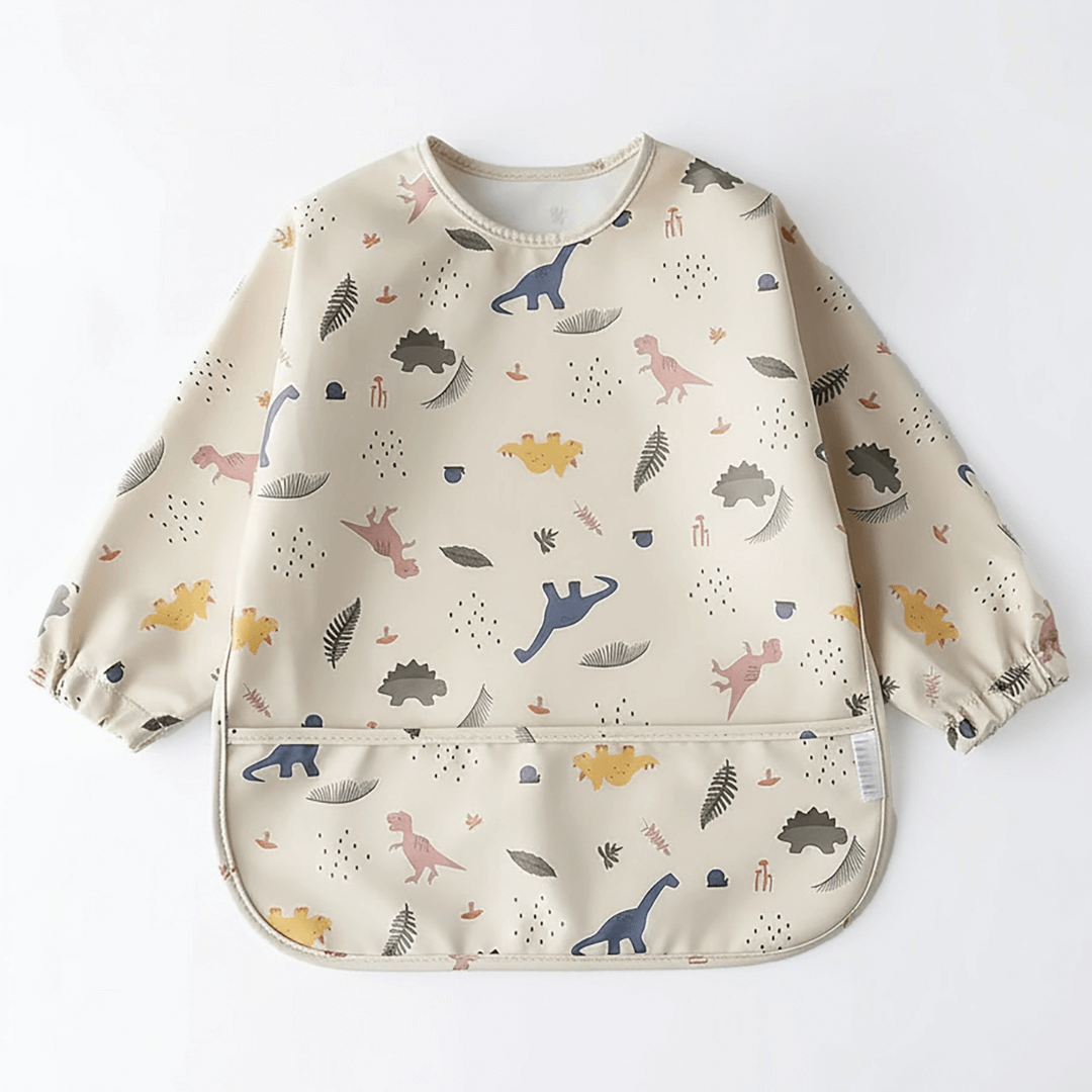 Babero impermeable con mangas