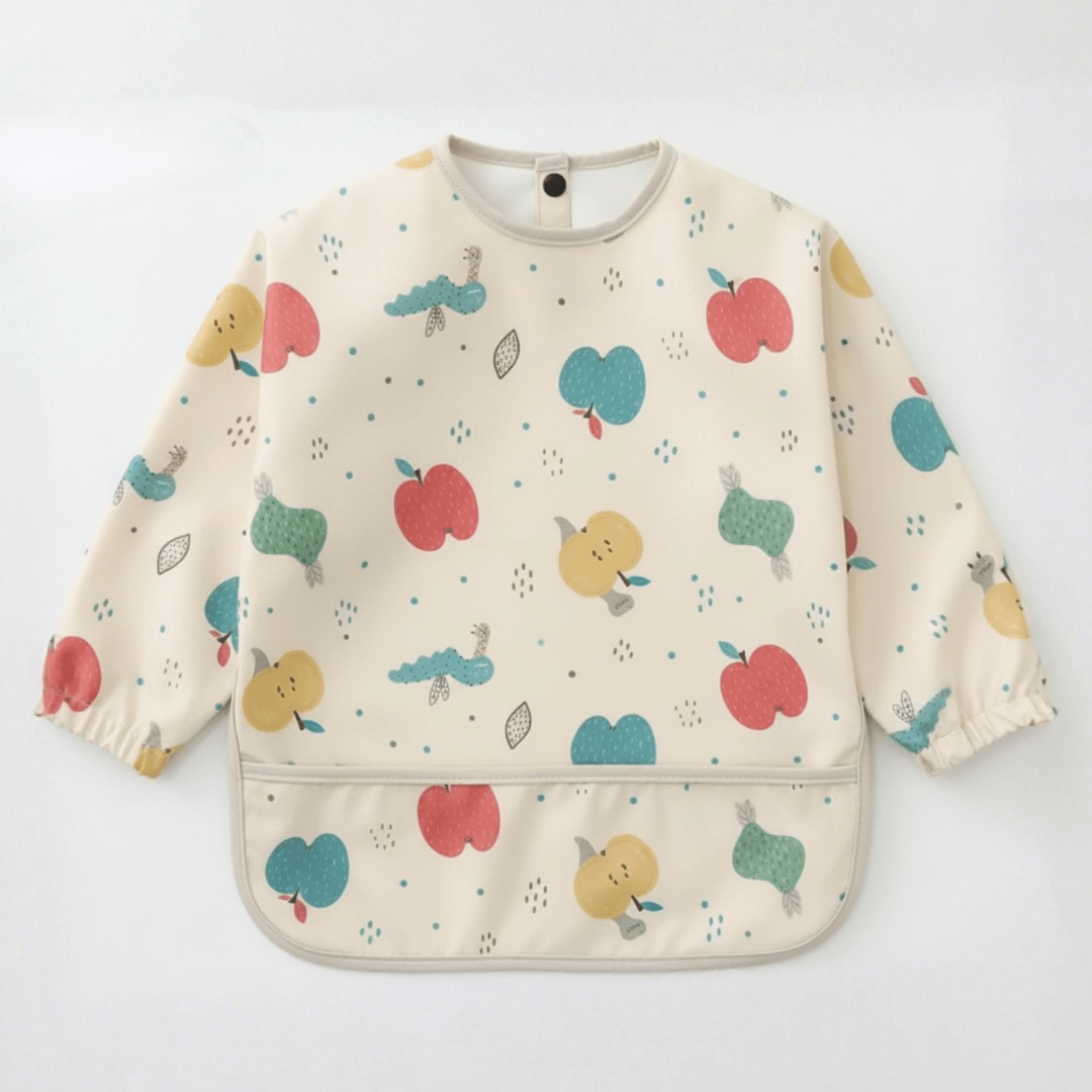 Babero impermeable con mangas