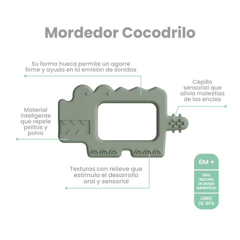 Mordedor Cocodrilo Versatino