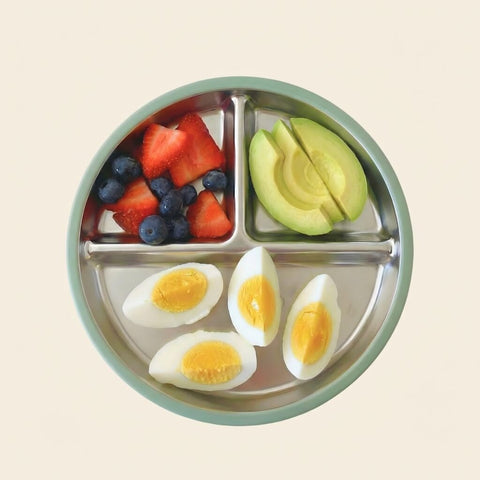 Plato Evolutivo de Silicona y Acero Inoxidable