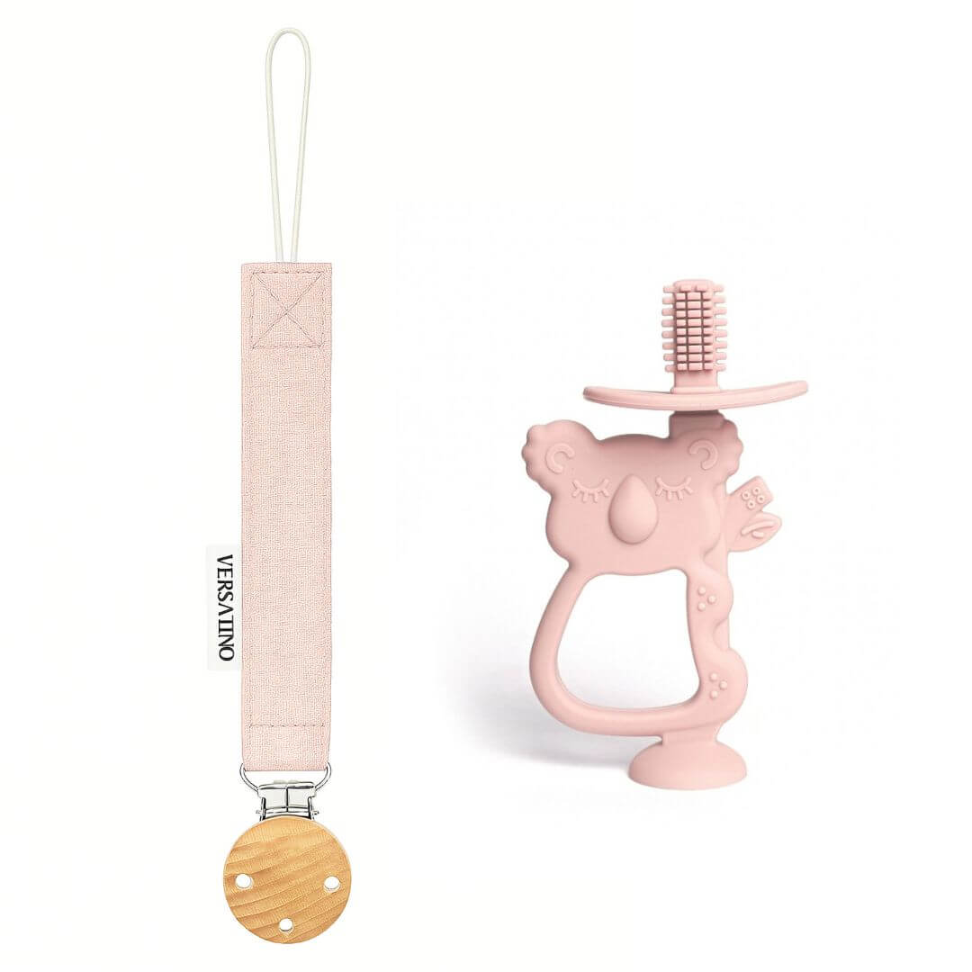 Set Mordedor Koala + Sujetador de Algodón