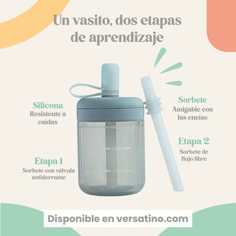 Vaso Evolutivo con Doble Sorbete