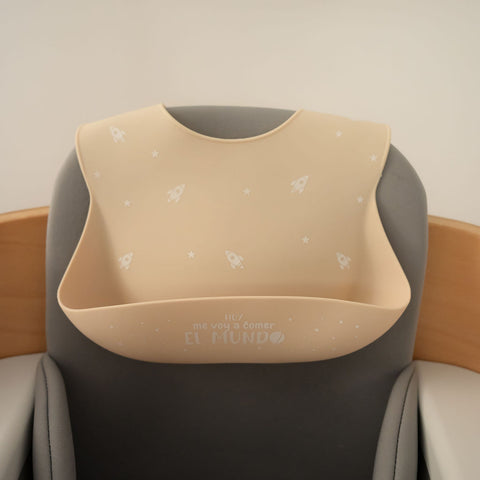 Babero de Alimentación para Bebés de Silicona
