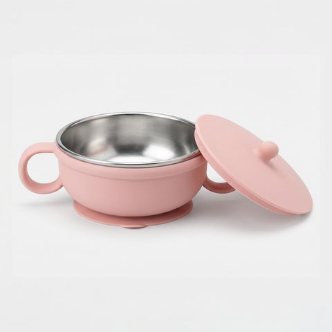 Bowl Evolutivo de Silicona y Acero Inoxidable