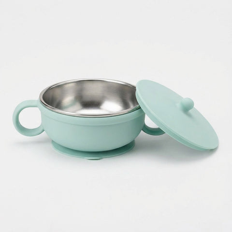 Bowl Evolutivo de Silicona y Acero Inoxidable