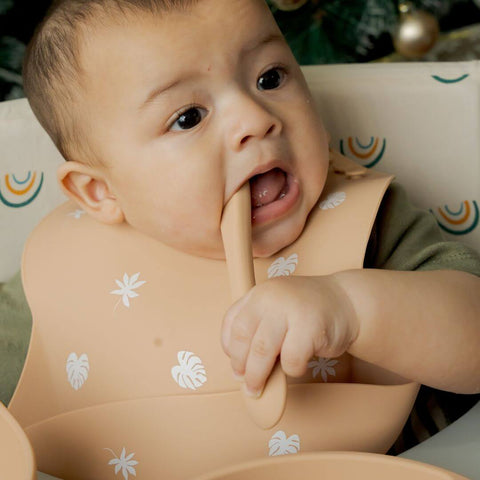 Babero de Alimentación para Bebés de Silicona